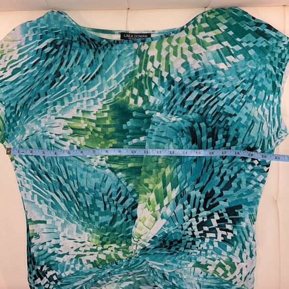 Linea Domani summery top with twist detail at waist, large - Picture 5 of 6